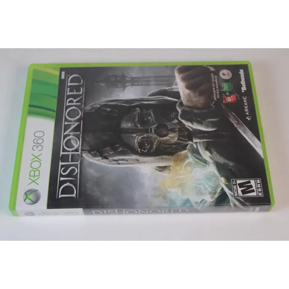 Dishonored (Microsoft Xbox 360 Game, 2012) Authentic, Complete, Tested/Works